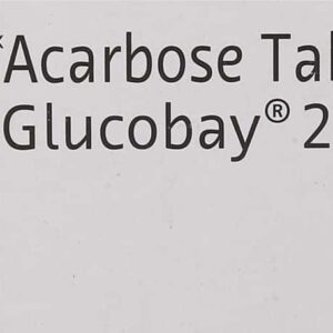 Glucobay 25mg Tablets | 100-Count | ACARBOSE