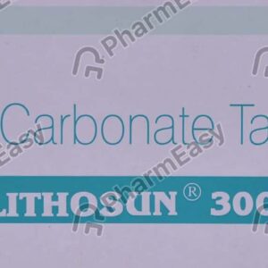 Lithosun 300mg Tablets | 100-Count | LITHIUM CARBONATE