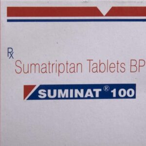 Suminat 100mg Tablets | 100-Count | SUMATRIPTAN