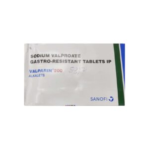 Valparin 200mg Alkalets Tablets | 105-Count | VALPROATE
