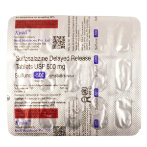 Sulfunol 500mg Tablets | 105-Count | SULFASALAZINE