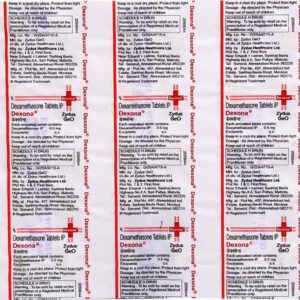 Dexona 0.5mg Tablets | 120-Count | DEXAMETHASONE