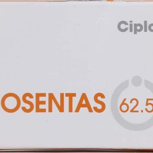 Bosentas 62.5mg Tablets | 100-Count | BOSENTAN