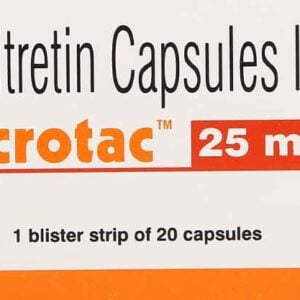 Acrotac 25mg Tablets | 100-Count | ISOTRETINOIN