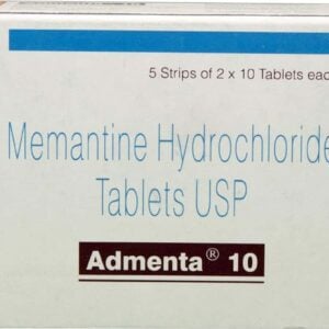 Admenta 10mg Tablets | 100-Count | MEMANTINE
