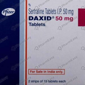 Daxid 50mg Tablets | 105-Count | SERTRALINE
