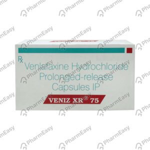 Veniz Xr 75mg Tablets | 100-Count | VENLAFAXINE