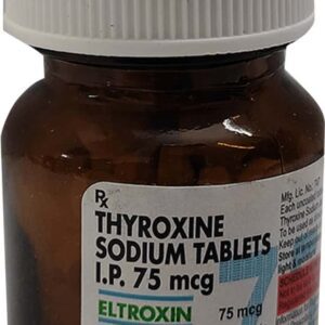 Eltroxin 75mg Tablets | 120-Count | LEVOTHYROXINE