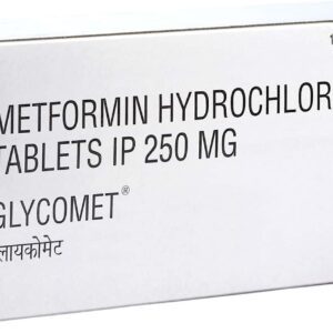 Glycomet 250mg Tablets | 100-Count | METFORMIN