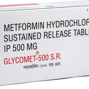 Glycomet Sr 1000mg Tablets | 105-Count | METFORMIN