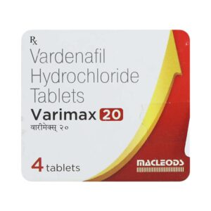 Vardenafil 20mg Tablets | 100-Count | VARDENAFIL