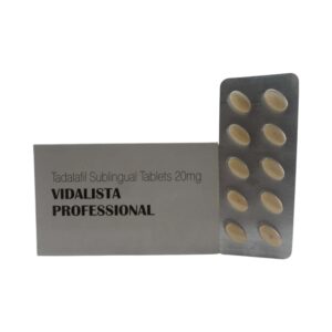 Vidalista Pro 20mg Tablets | 100-Count | TADALAFIL