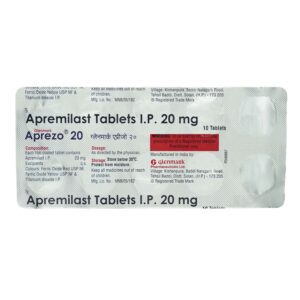 Aprezo 20mg Tablets | 100-Count | APREMILAST