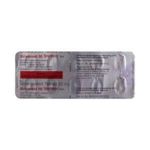 Brivasign 50mg Tablets | 100-Count | BRIVARACETAM