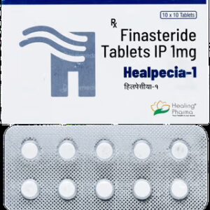 Healpecia 1mg Tablets | 100-Count | FINASTERIDE