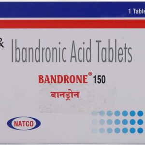 Bandrone 150mg Tablets | 100-Count | IBANDRONATE