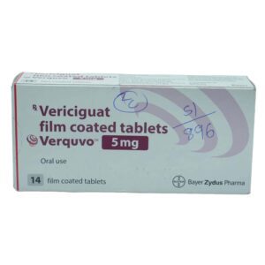 Verquvo 5mg Tablets | 112-Count | VERICIGUAT