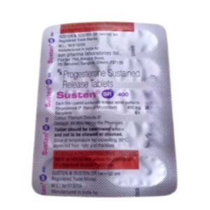 Susten SR 400mg Tablets | 100-Count | PROGESTERONE