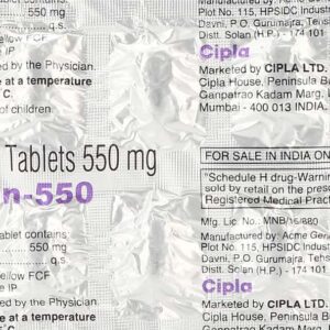 Rixmin 550mg Tablets | 100-Count | RIFAXIMIN
