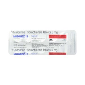 Midgeo 5mg Tablets | 100-Count | MIDOSTAURIN