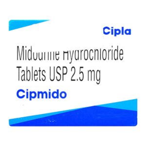 Cipmido 2.5mg Tablets | 100-Count | MIDOSTAURIN