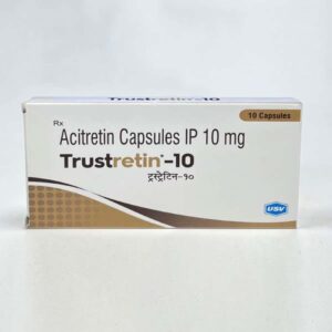 Trustretin 10mg Tablets | 100-Count | ISOTRETINOIN
