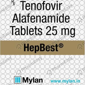 Hepbest 25mg Tablets | 120-Count | TENOFOVIR ALAFENAMIDE