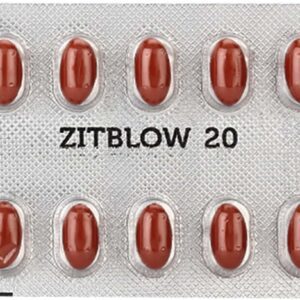 Zitblow 20mg Tablets | 100-Count | AZITHROMYCIN