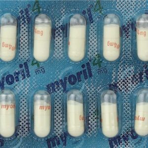 Myoril 4mg Caps Tablets | 100-Count | THIOCOLCHICOSIDE