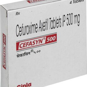 Cefasyn 500mg Tablets | 100-Count | CEPHALEXIN