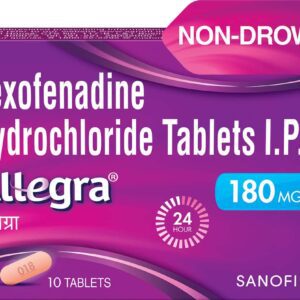 Allegra 180mg Tablets | 100-Count | FEXOFENADINE