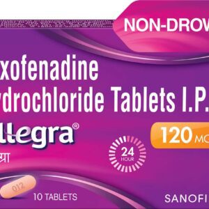 Allegra 120mg Tablets | 100-Count | FEXOFENADINE