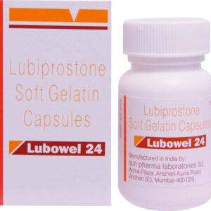 Lubowel 24mcg Tablets | 105-Count | LUBIPROSTONE