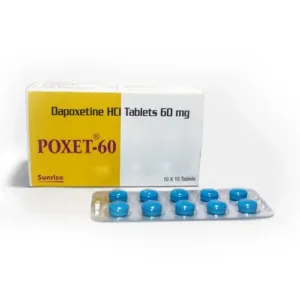 Poxet 60mg Tablets | 100-Count | DAPOXETINE