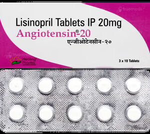 Angiotensin 20mg Tablets | 100-Count | ENALAPRIL