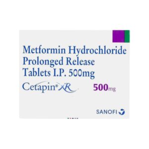 Cetapin XR 1000mg Tablets | 105-Count | METFORMIN