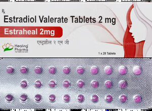 Estraheal 2mg Tablets | 112-Count | ESTRADIOL VALERATE