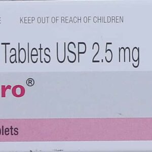 Fempro 2.5mg Tablets | 100-Count | LETROZOLE