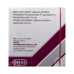 Flunil 10mg Tablets | 100-Count | FLUOXETINE