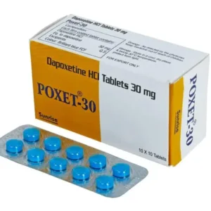 Poxet 30mg Tablets | 100-Count | DAPOXETINE