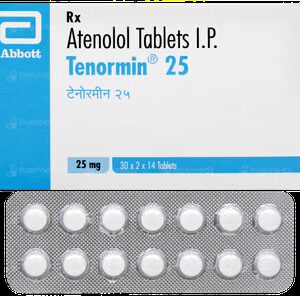 Tenormin 25mg Tablets | 112-Count | ATENOLOL