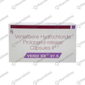 Veniz XR 37.5mg Tablets | 100-Count | VENLAFAXINE