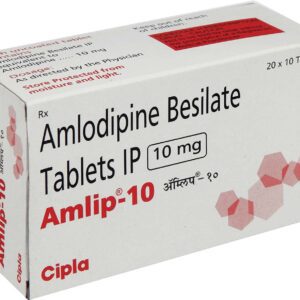 Amlip 10mg Tablets | 100-Count | AMLODIPINE