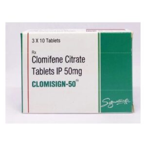 Clomisign 50mg Tablets | 100-Count | CLOMIFENE
