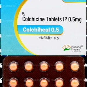 Colchiheal 0.5mg Tablets | 100-Count | COLCHICINE