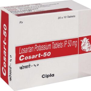Cosart 50mg Tablets | 100-Count | LOSARTAN