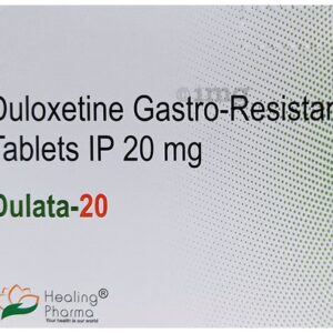 Dulata 20mg Tablets | 100-Count | DULOXETINE