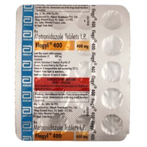 Flagyl 400mg Tablets | 100-Count | METRONIDAZOLE