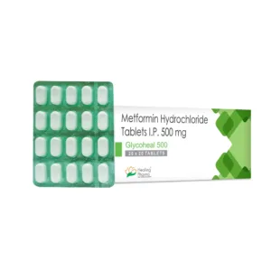Glycoheal 500mg Tablets | 100-Count | METFORMIN