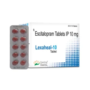 Lexaheal 10mg Tablets | 100-Count | ESCITALOPRAM